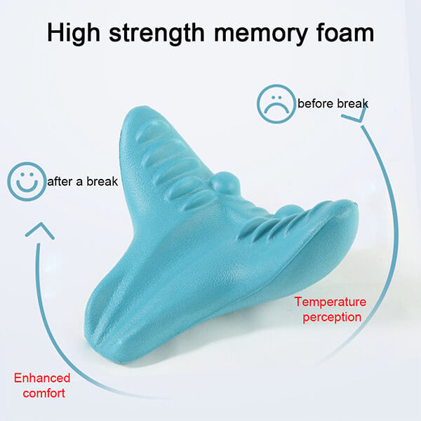 NeckEase Stretch – Ergonomic Neck Pillow for Neck Relaxation | Bowlift