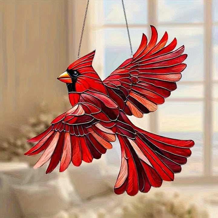 BowLift | Winged Cardinal Christmas Ornaments