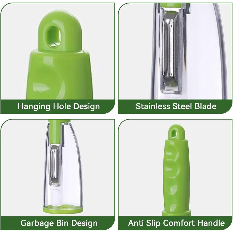 Vegetable Peeler with Container Bowlift