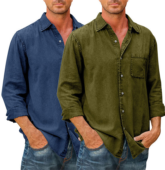 BowLift | Long sleeve button shirt for men