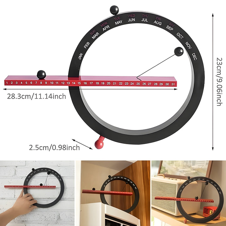 Magnetic Ball Clock – Creative and Decorative TaBowlifte Clock with Soft Design | Bowlift