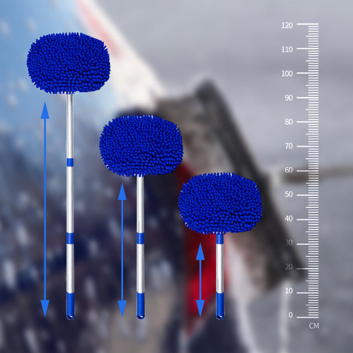 Telescopic car wash mop with extendable handle | Bowlift