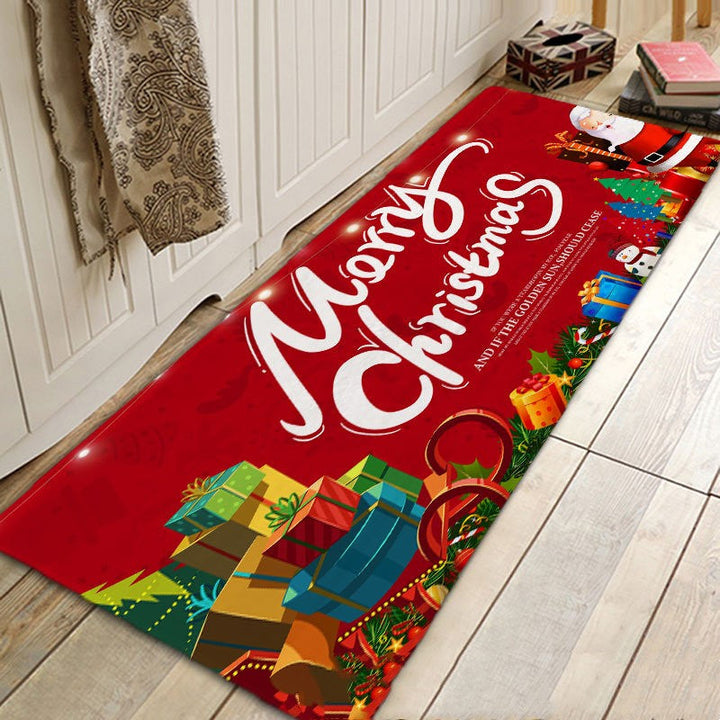 BowLift | Santa Claus Flannel Absorbent Floor Mat