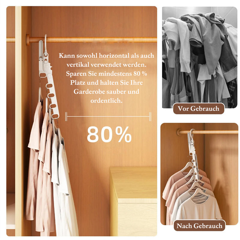Portable foldable travel clothes hanger | Bowlift