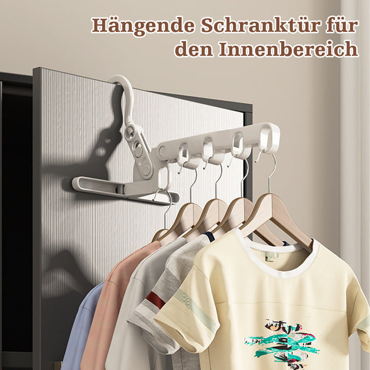 Portable foldable travel clothes hanger | Bowlift