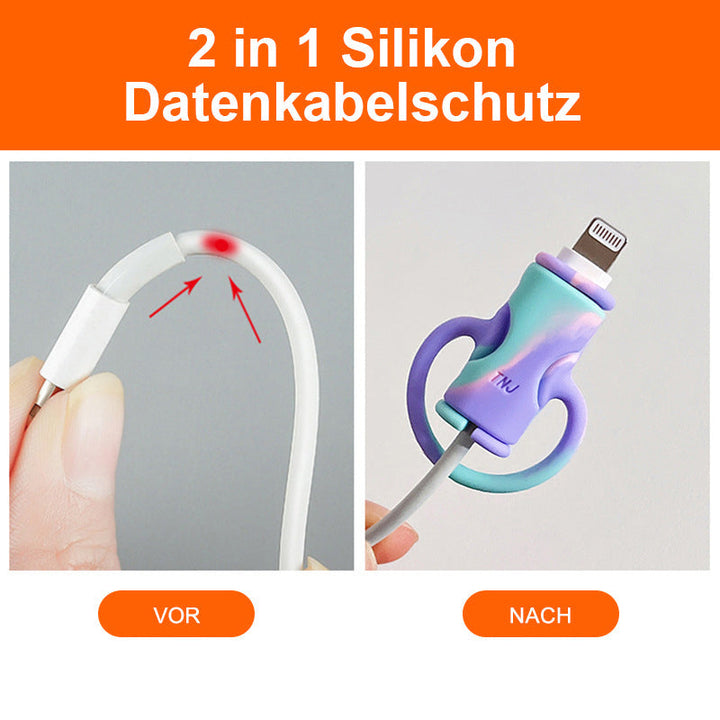 BowLift | 2 in 1 silicone data cable protection