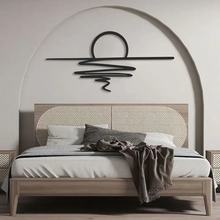 CurlMist - Modern Minimalist Wall Art Bowlift