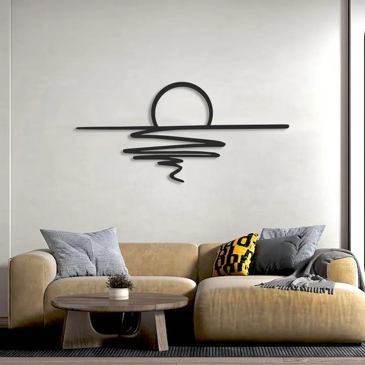 CurlMist - Modern Minimalist Wall Art Bowlift