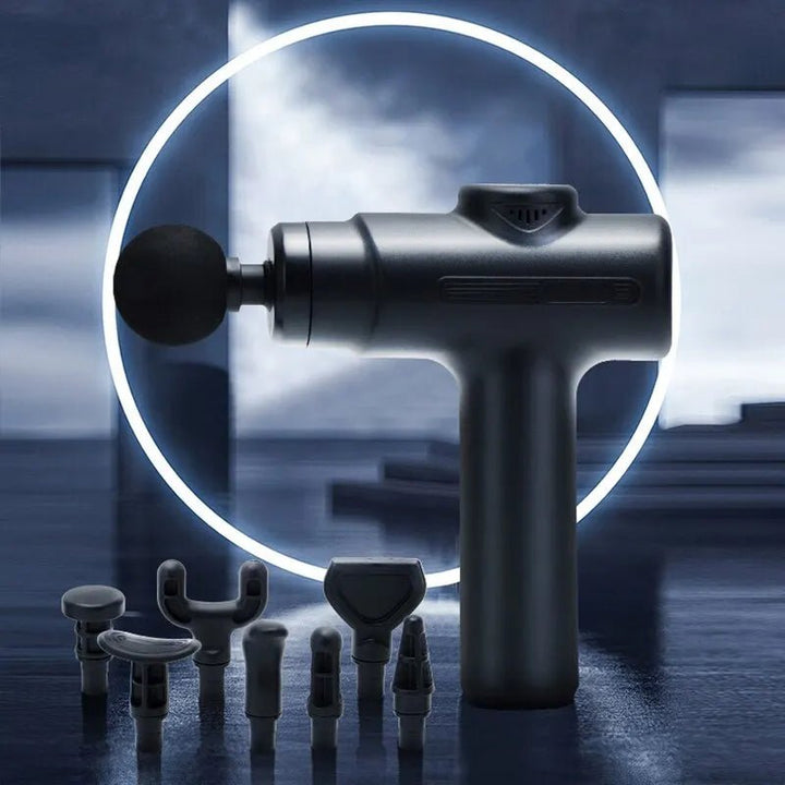 BowLift | DeepFlex 8 – Electric Massage Gun with 8 Attachments for Deep Tissue Use