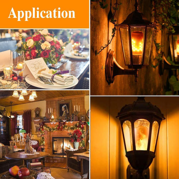 Flame LED Lamp with Gravity Sensor | Bowlift