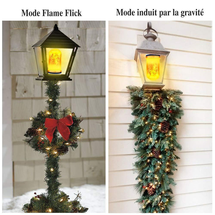 Flame LED Lamp with Gravity Sensor | Bowlift