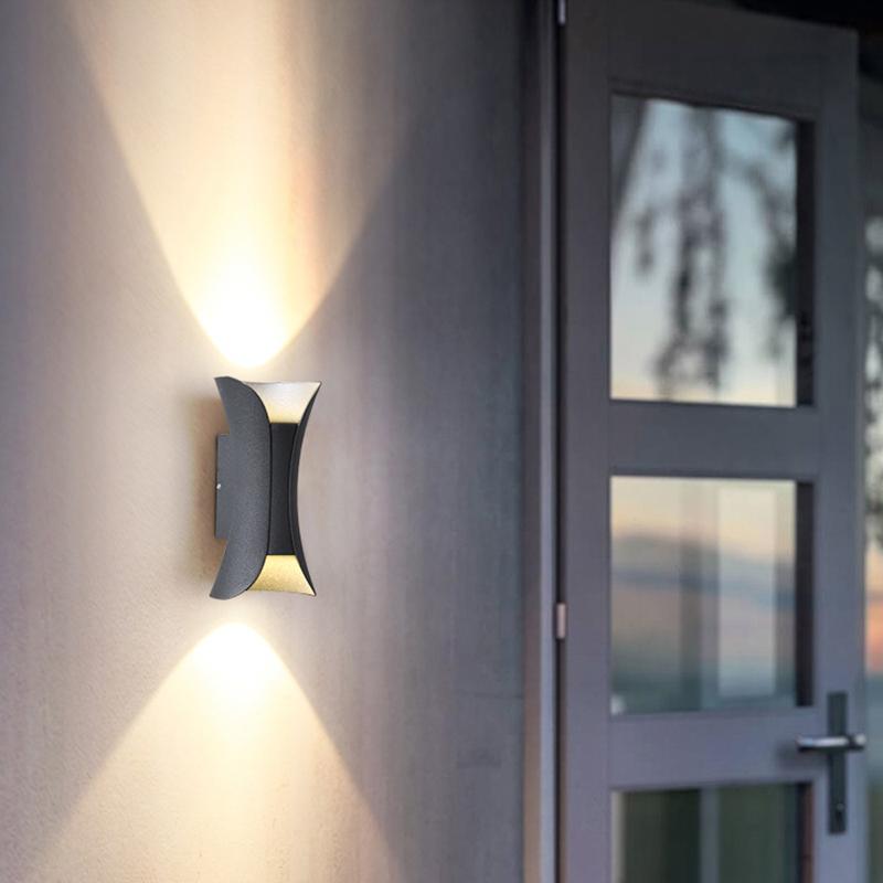 BowLift | Elegant Waterproof LED Lamps with Curved Shape for the Garden