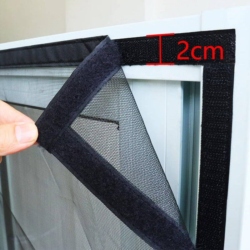 BowLift | BugGuard Magnetic Fly Screen Door – Hands-Free Mesh Door with Auto-Close for Insect Protection
