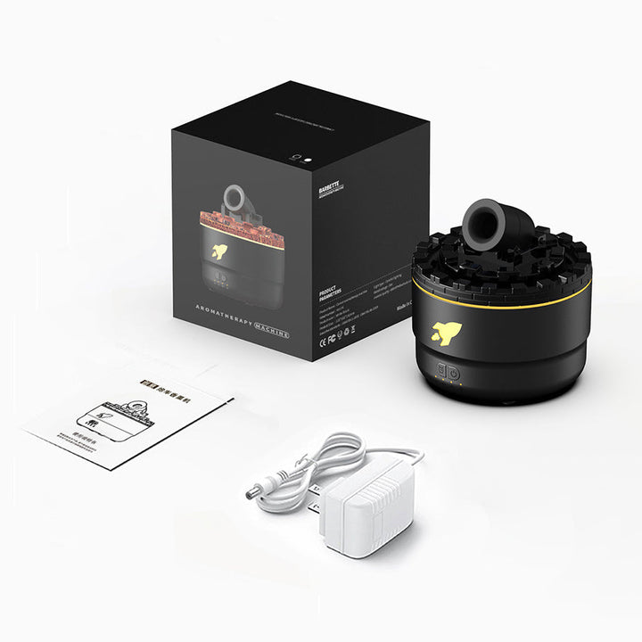 LavaGlow - Verfrissende Aroma Diffuser met Nachtlicht Bowlift