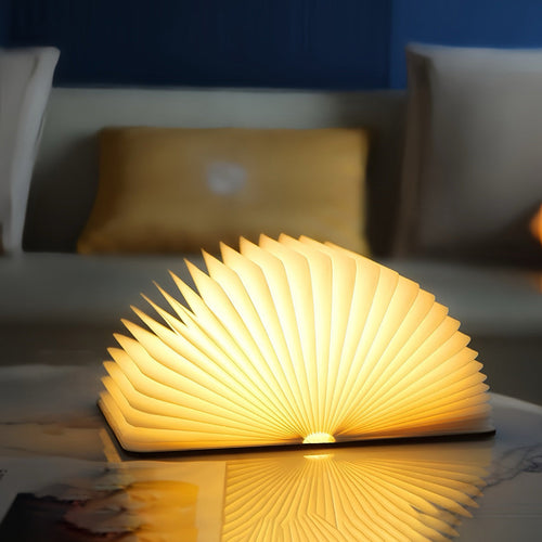 BowLift | 📖 Wooden Book Lamp - For Desk Study Gift Decoration Light