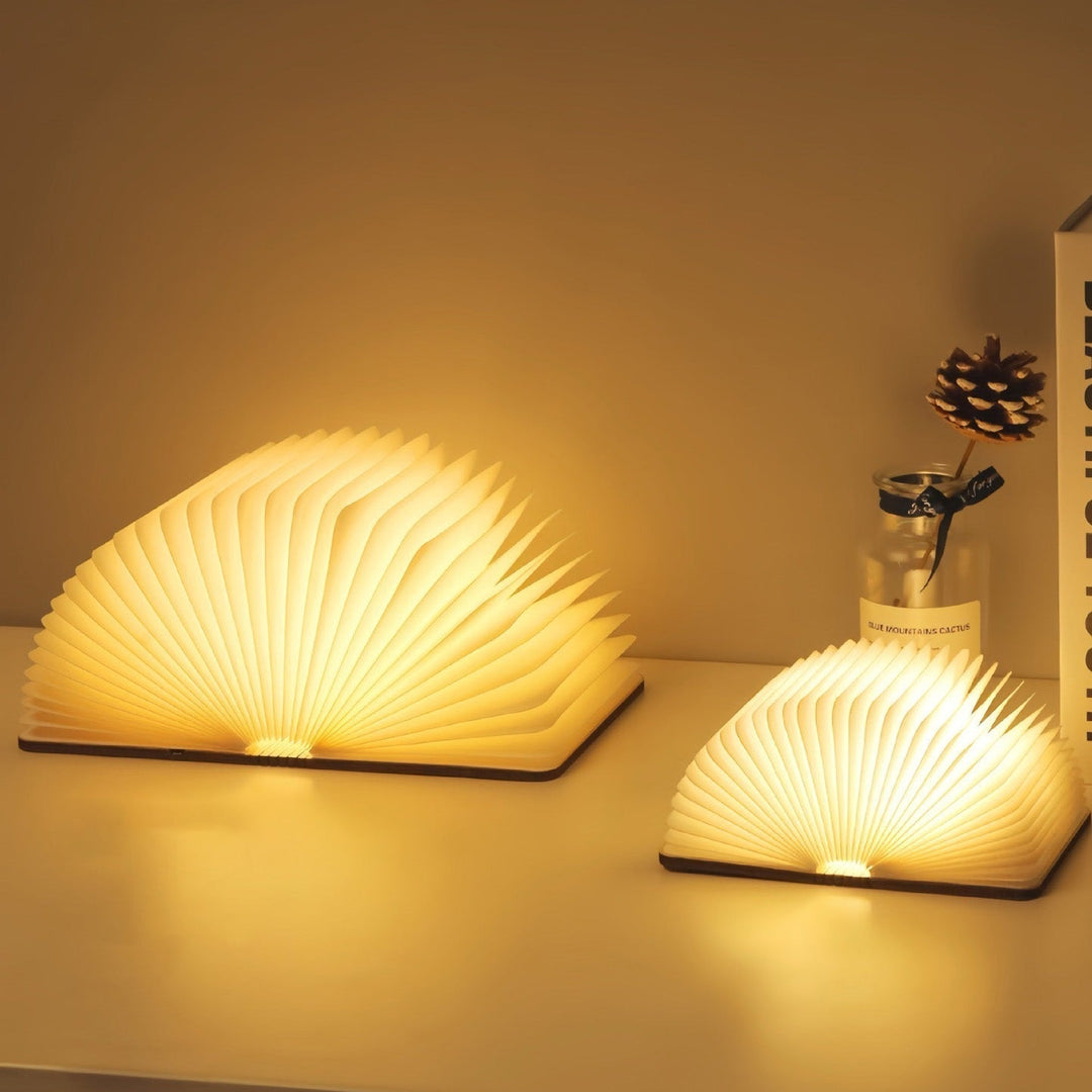 BowLift | 📖 Wood book lamp - For desk study gift decoration light