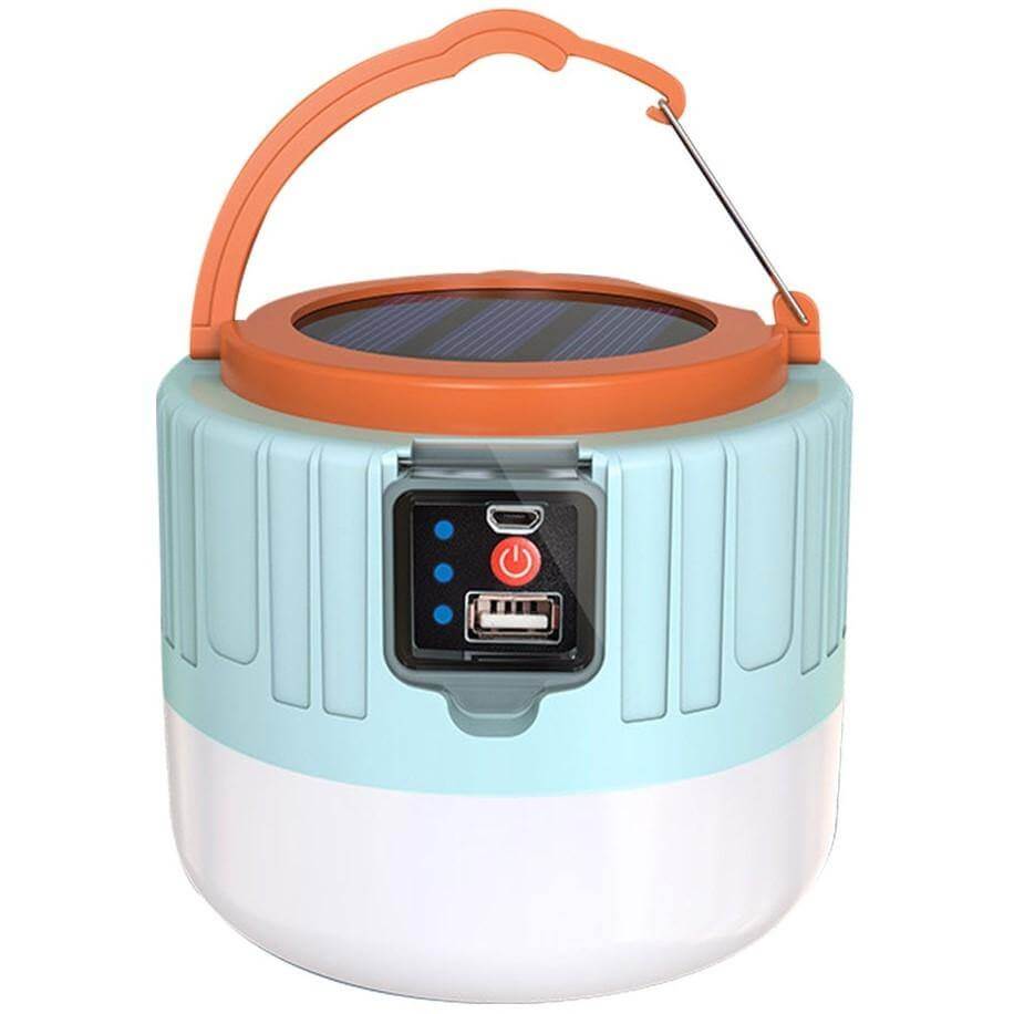 Outdoor Waterproof Solar Rechargeable Camping LED Lamp | Bowlift