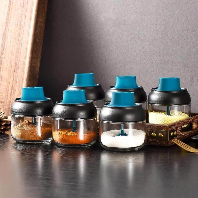 BowLift | Salt and Pepper Seasoning Organizer Spice Jars