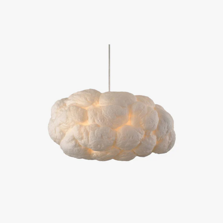 BowLift | Design Cloud LED Pendant Light White PVC/Cotton - Nimbus