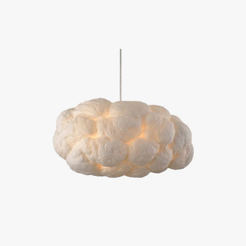 BowLift | Design Cloud LED Pendant Light White PVC/Cotton - Nimbus