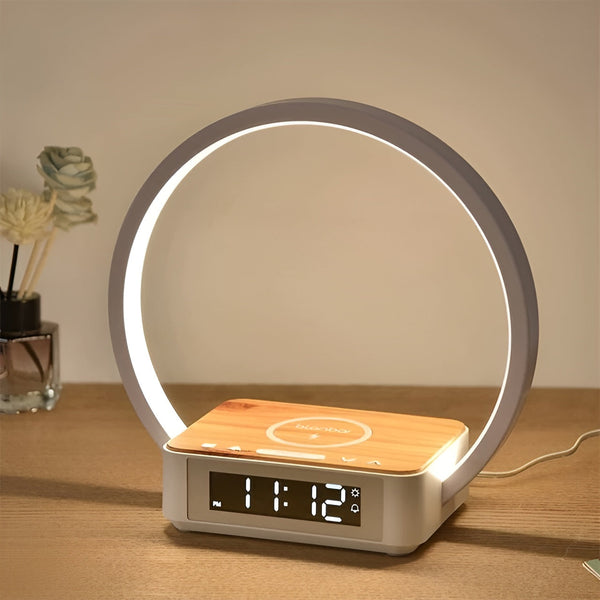 BowLift | Design Night Light with Charger and Gentle Wake Function - LumoRise