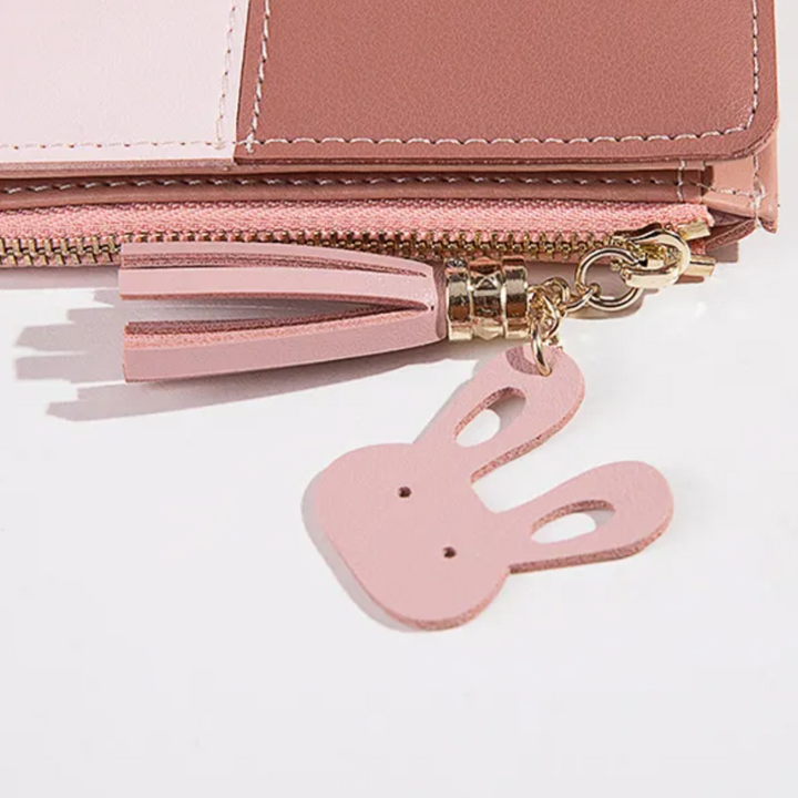 Mini Wallet with Trendy Tassel Bowlift