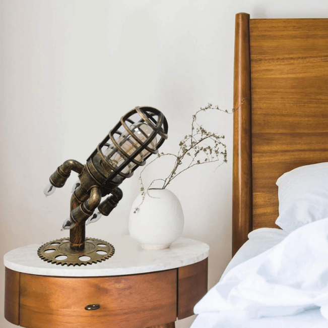 BowLift | VINTAGE STEAMPUNK ROCKLAMP