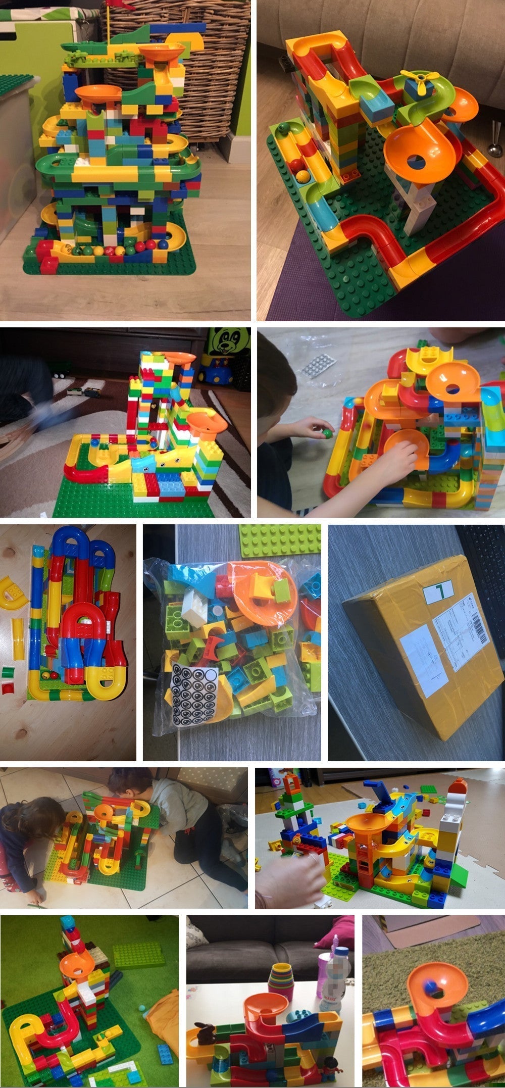 MarbleMaster Set - Creative Building Set for Children Bowlift