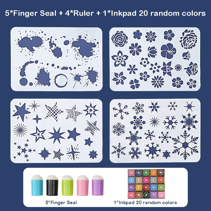 BowLift | DIY sponge finger painting kit