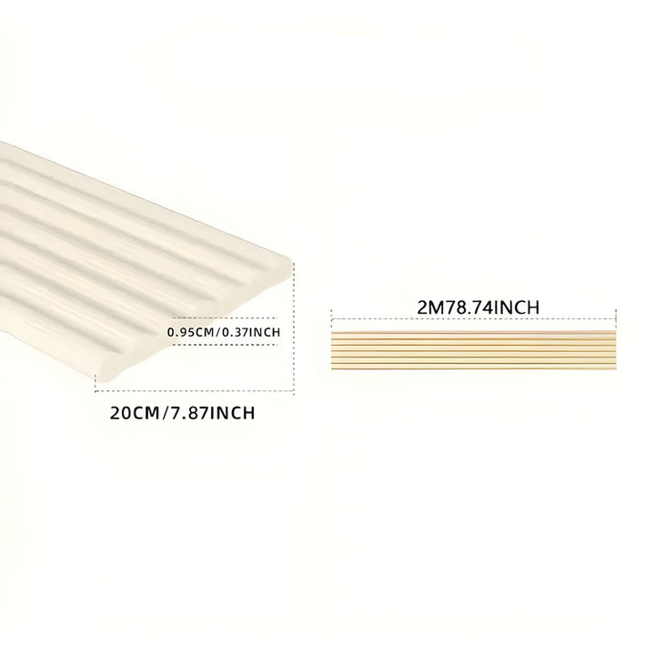 3D Wall Panels with Edge Protection Bowlift