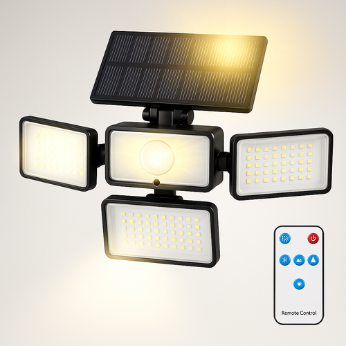 BowLift | Outdoor Solar Motion Sensor Floodlight