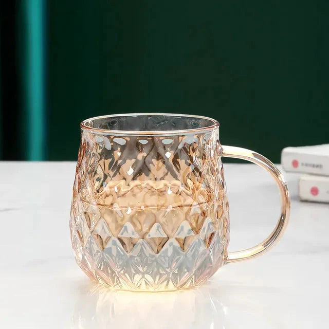 Diamond Type Glass Water Kettle Creative Glass Kettle Bottle | Bowlift