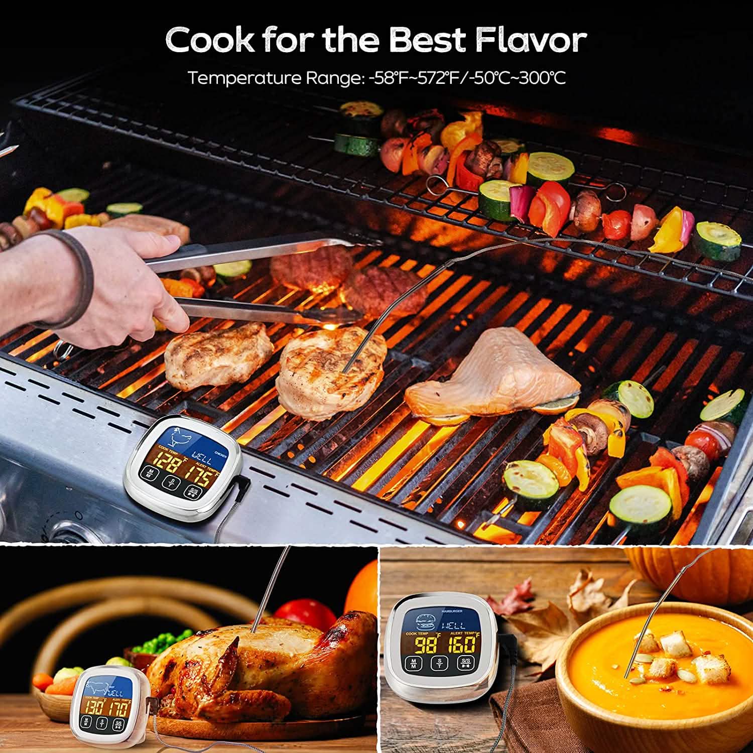 BowLift | Digital Meat Thermometer for Cooking