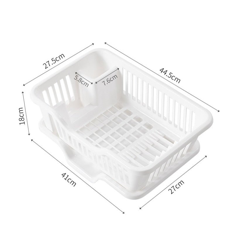 Dish Drying Rack Kitchen Utensils Drainer Rack with Drain Board | Bowlift
