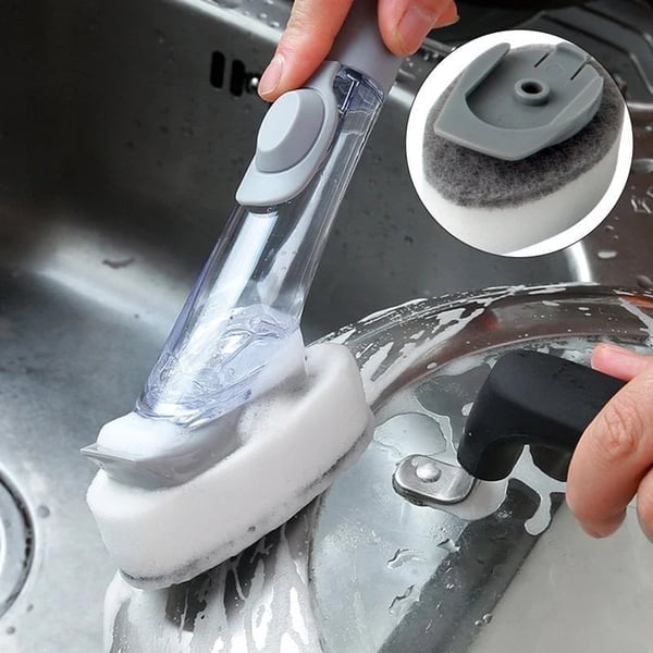 BowLift | Dishwashing Brush with Soap Dispenser – DishMaster