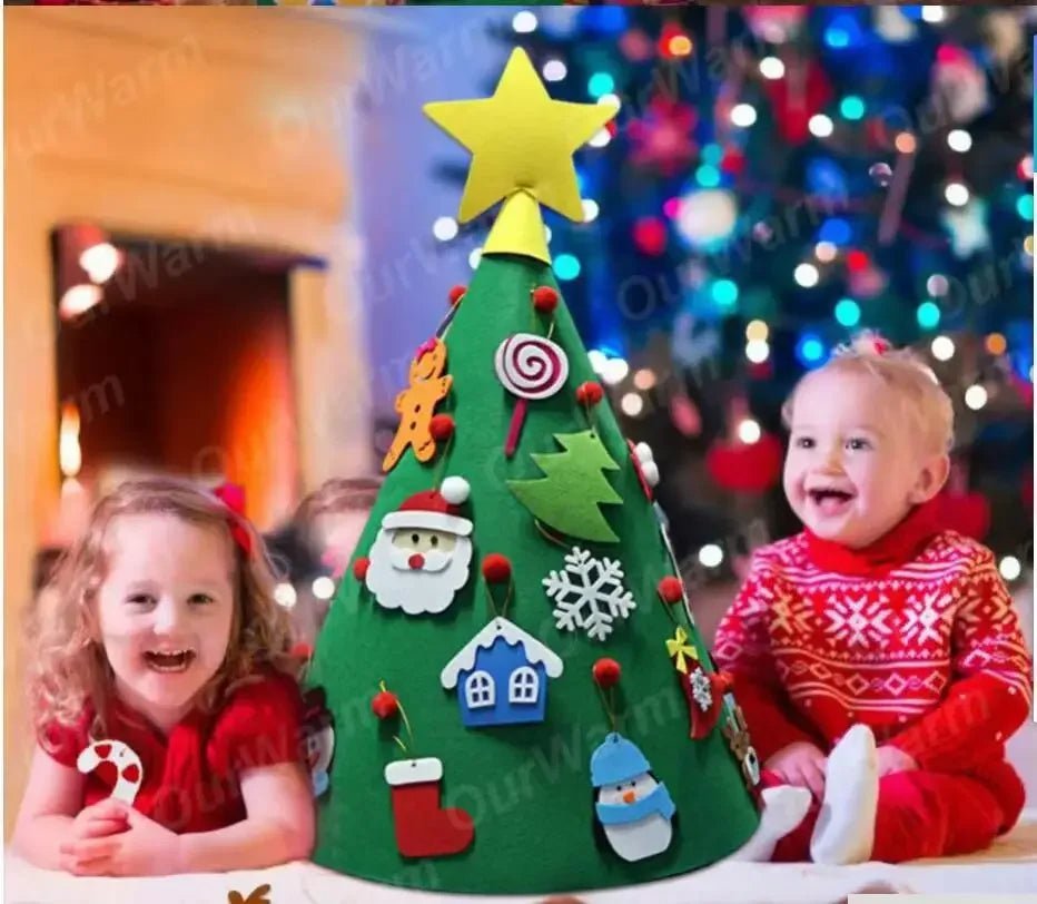 BowLift | DIY Christmas Ornaments for Kids - Handmade Christmas Tree Wall Decor
