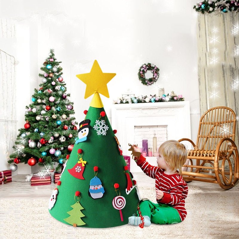 BowLift | DIY Christmas Ornaments for Kids - Handmade Christmas Tree Wall Decor