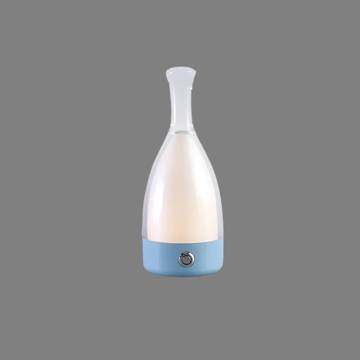 BowLift | Stylish wine bottle table lamp - Rechargeable with dimmable light