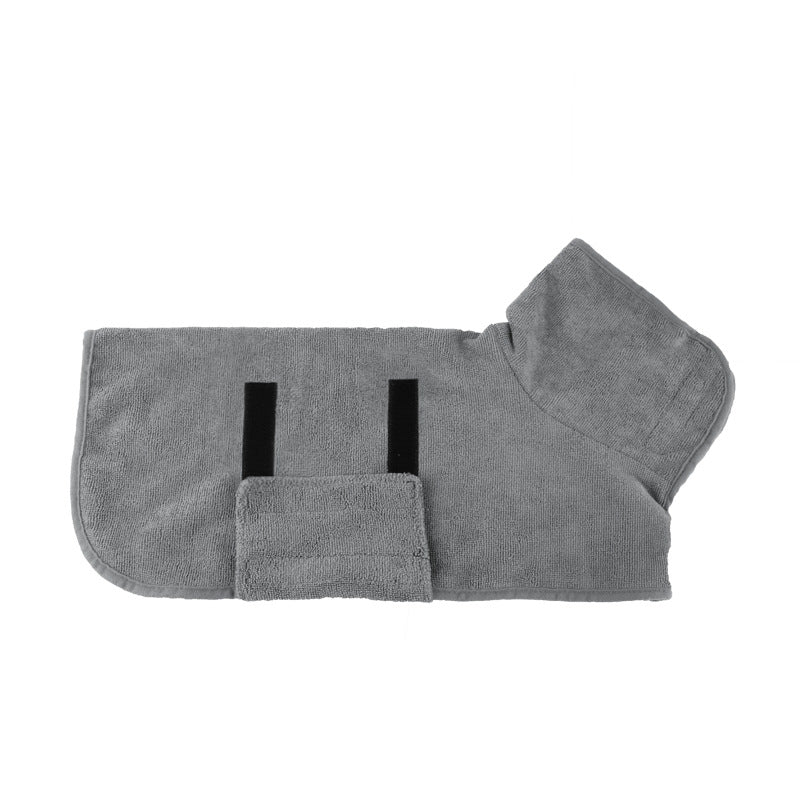 Dog bathrobe - DryPaws Bowlift