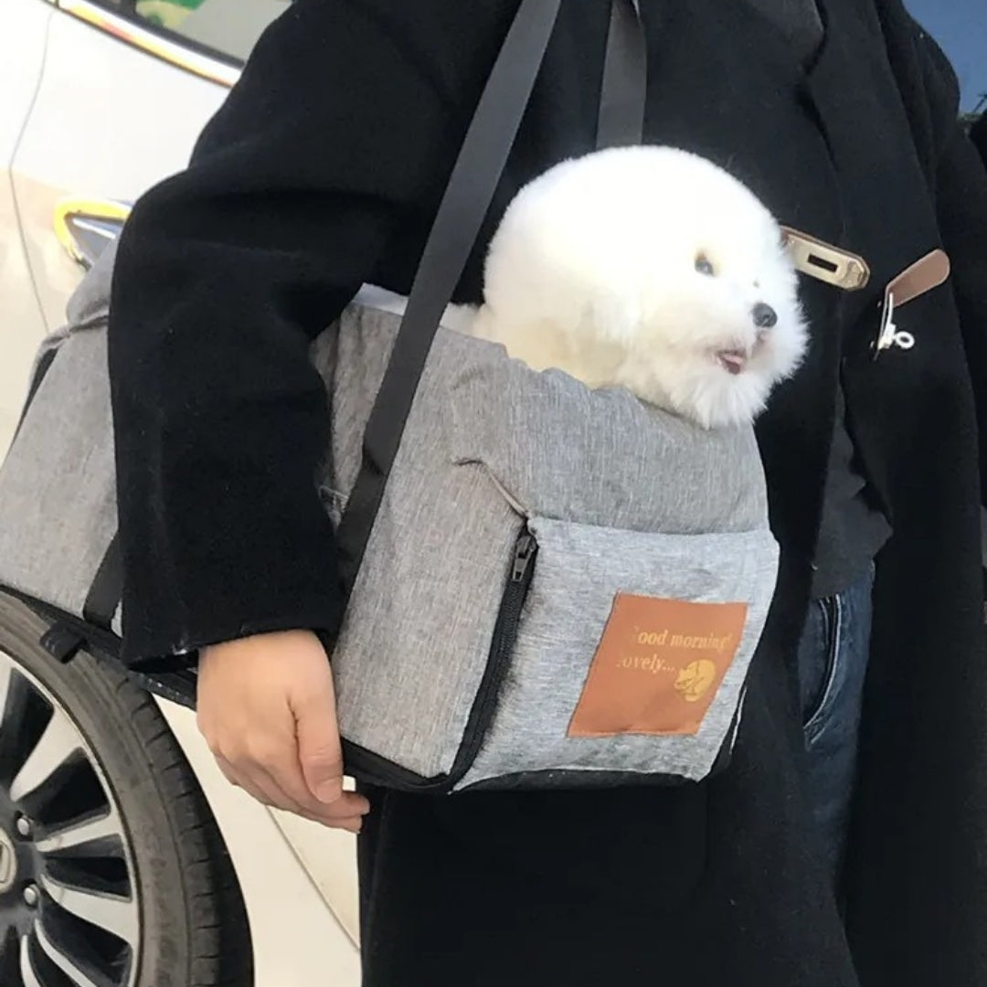 Dog Car Safety Travel Bag - SafePaws Bowlift