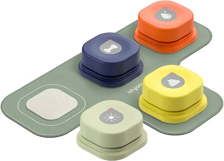 Dog Communication Buttons Set - BarkTalk Bowlift