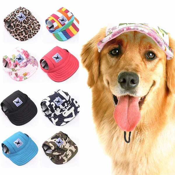 PawShade Pet Cap – Round Brim Style Bowlift
