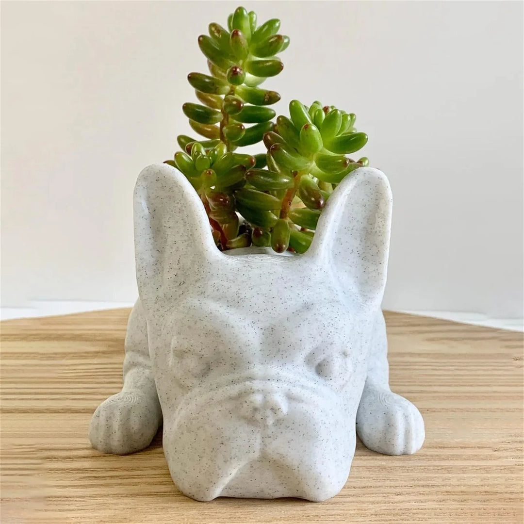 BowLift | Dog Resin Succulent Planter - Buddy