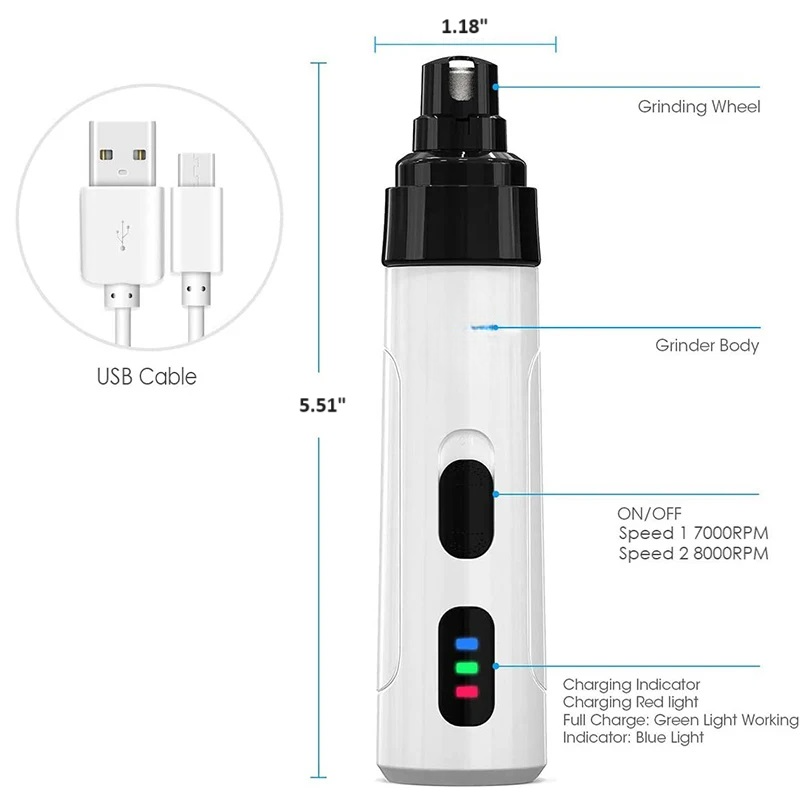 BowLift | Electric Dog Nail Trimmer