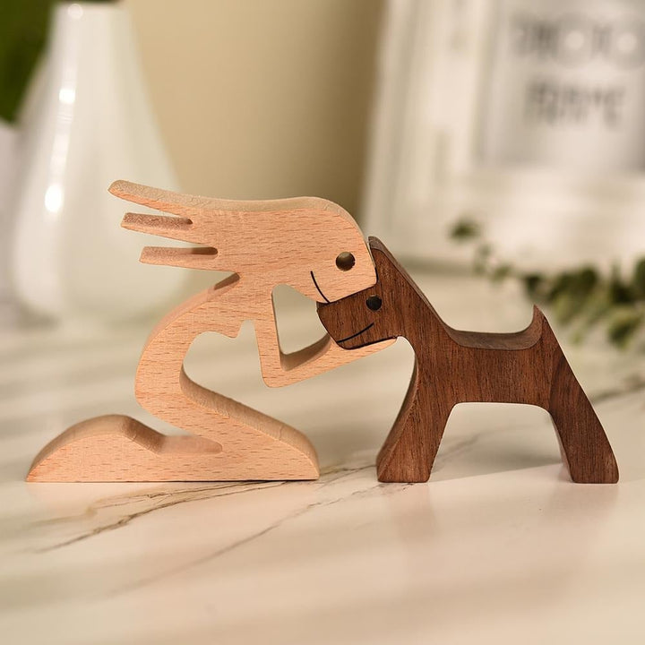 BowLift | Handcrafted Dog Figurine - HeartBond