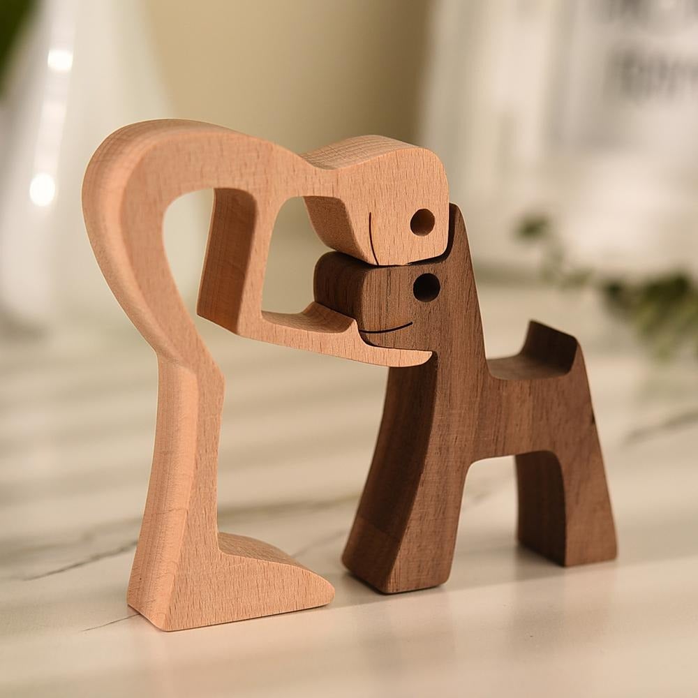 BowLift | Handcrafted Dog Figurine - HeartBond
