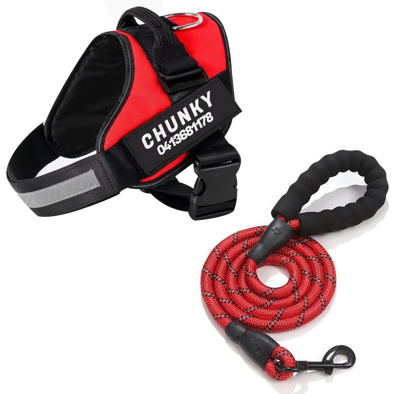 BowLift | Dogsafe Harness – Reflective, No-Pull Dog Harness with Personalizable Name Tag