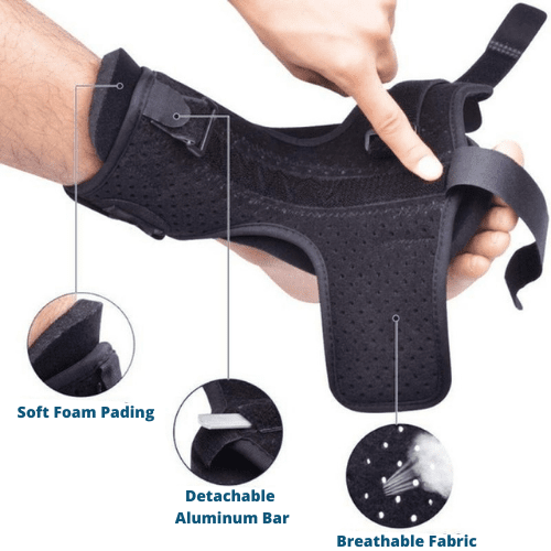 BowLift | Dorsal Night Splint - Say Goodbye to Morning Foot Pain - FlexiSleep