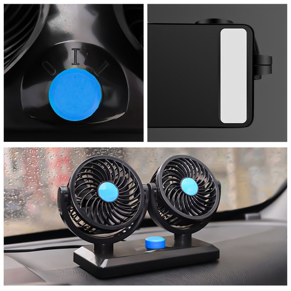 Double Cooling Car Fan - CoolingAir | Bowlift