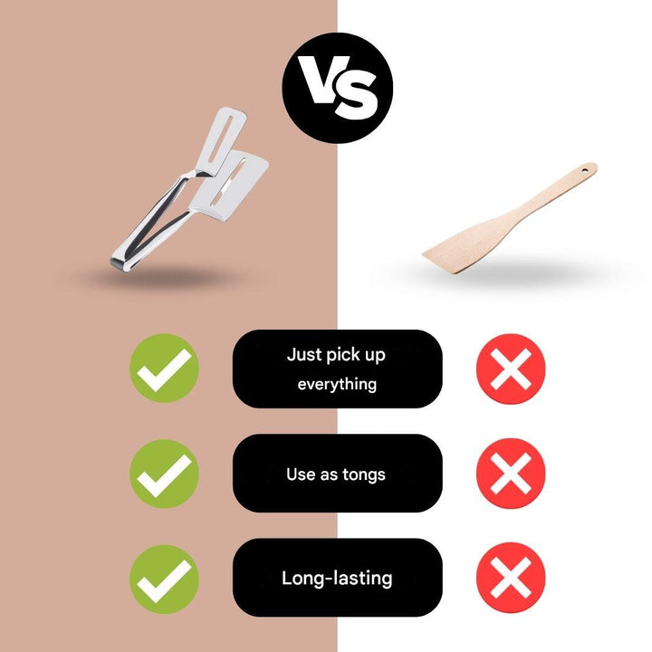 BowLift | Double-Sided Stainless Steel Spatula - DuoFlip